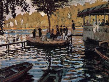 Claude Oscar Monet : La Grenouillere II